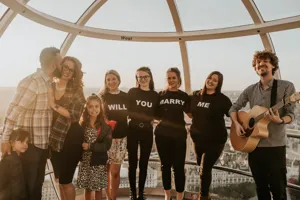 A Proposal Pod on the London Eye!