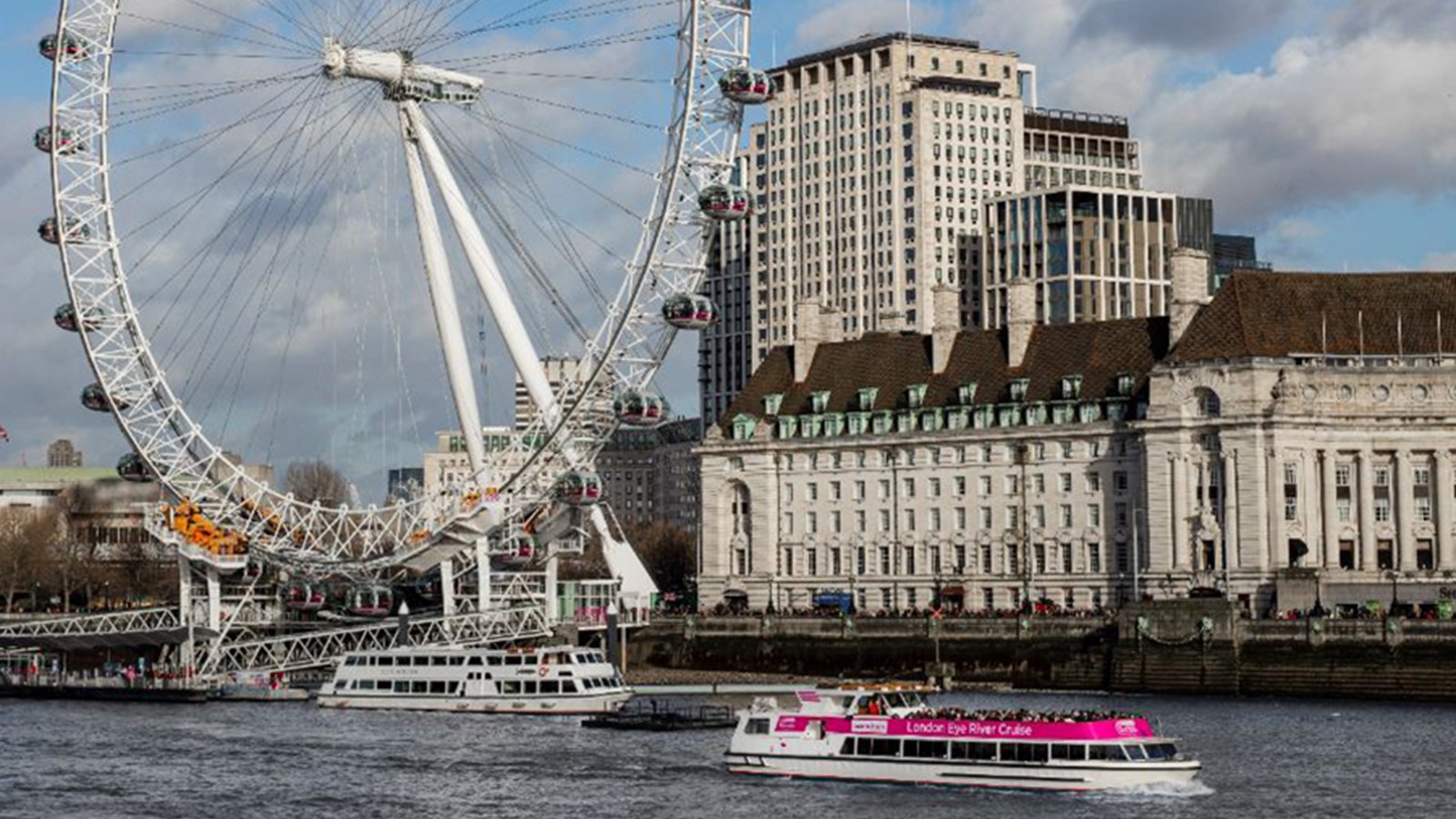london eye river cruise stops