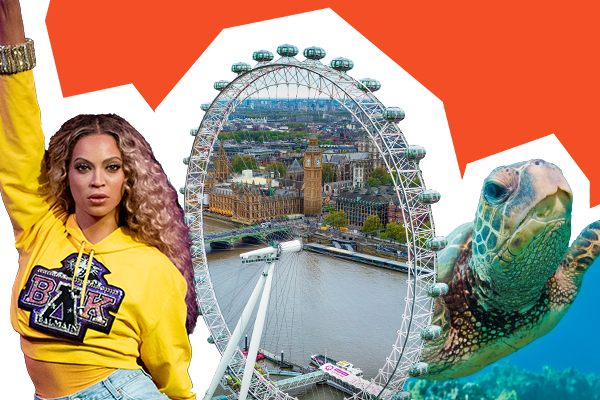 London Eye + Madame Tussauds London + SEA LIFE London