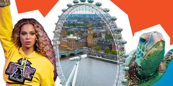 London Eye + Madame Tussauds London + SEA LIFE London