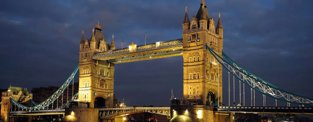 London Tower Bridge At Night