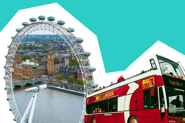 London Eye and Big Bus