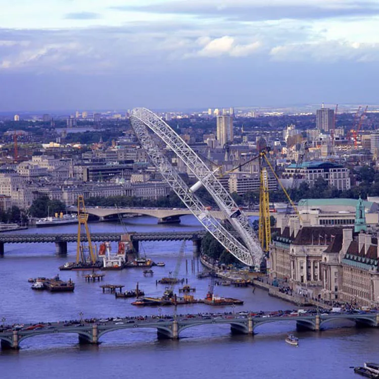 London Eye Construction Assembly