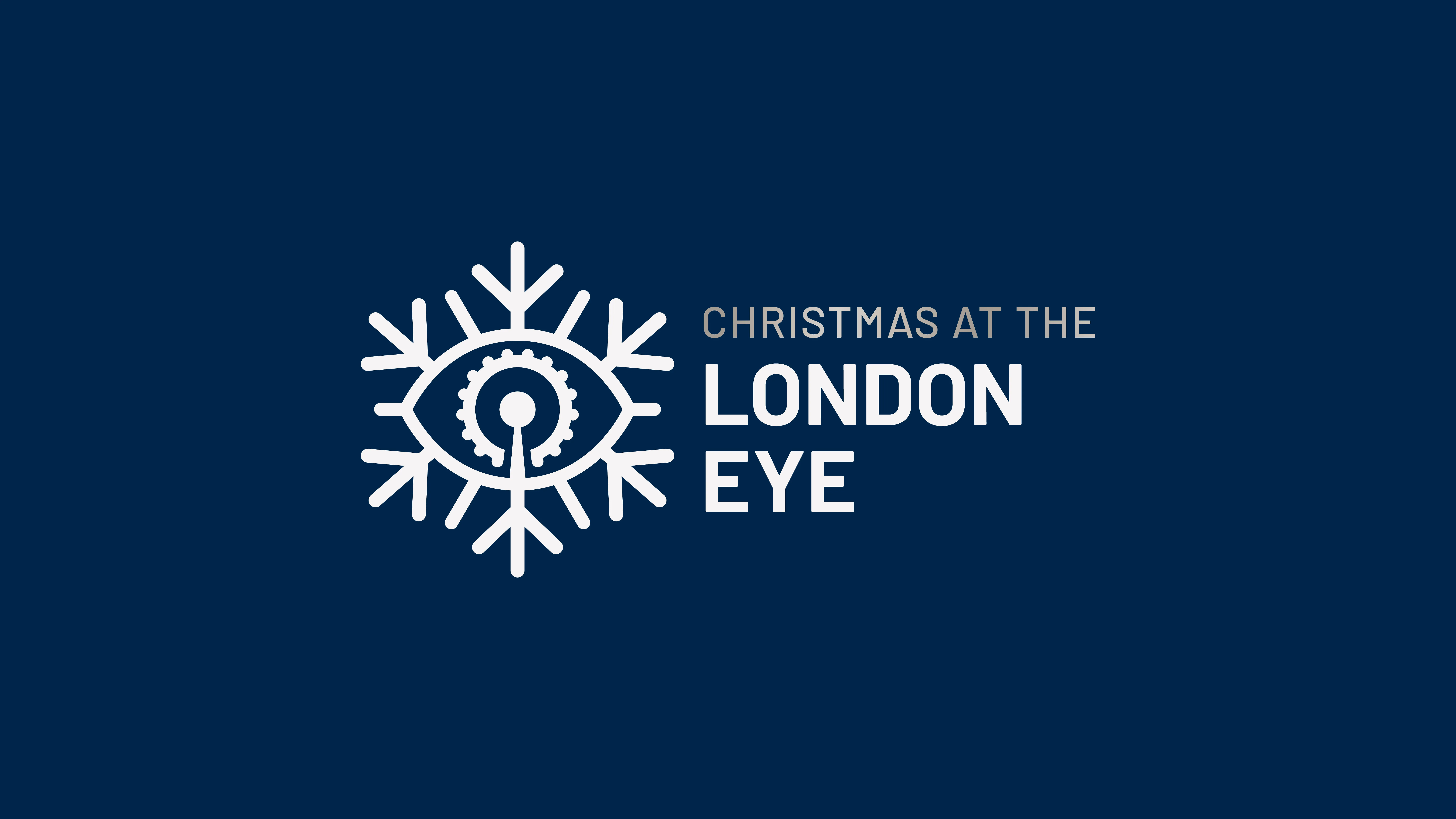 Christmas At The London Eye Logo Landscape RGB AW