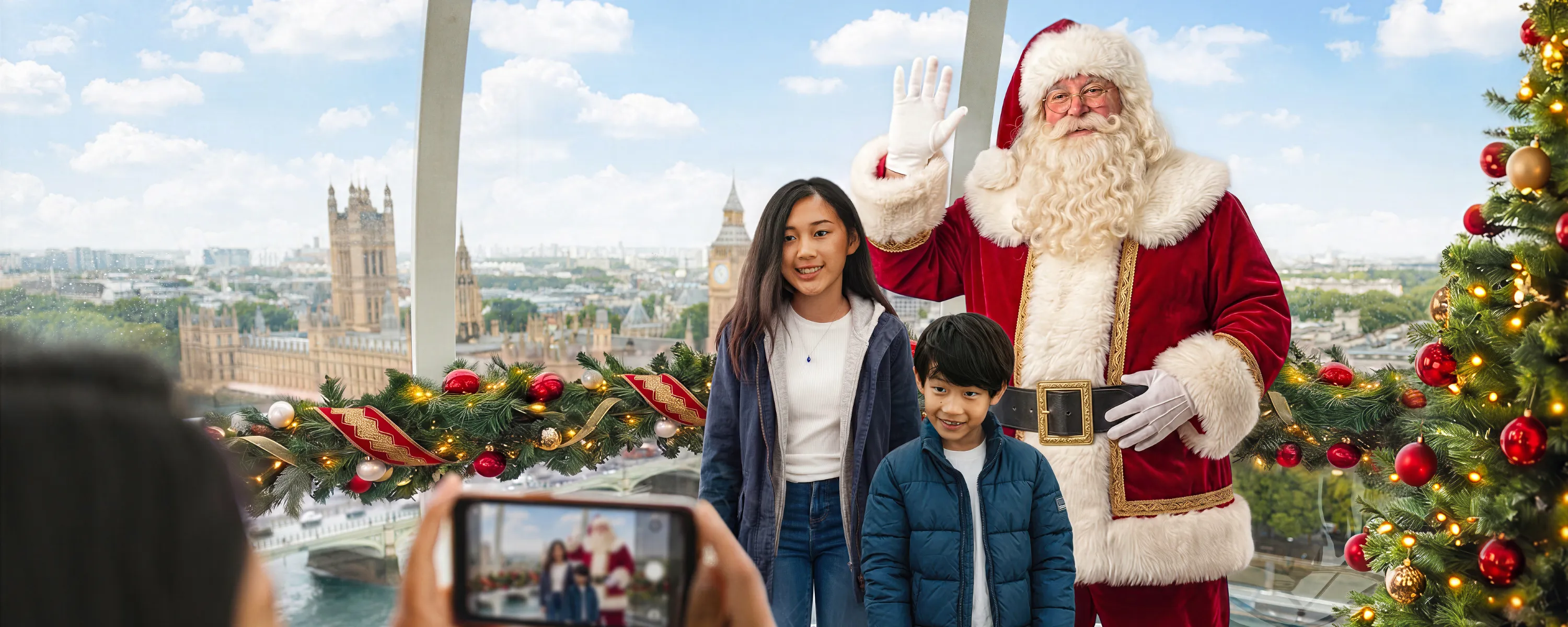 London Eye Christmas Carousel Desktop