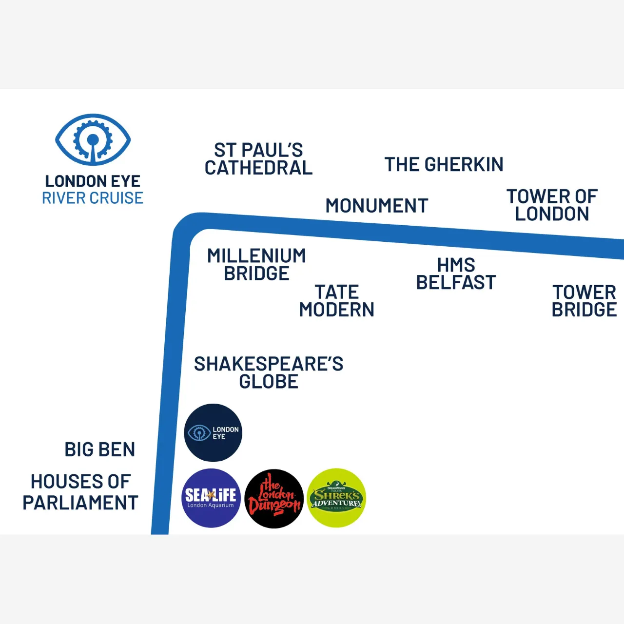 Le River Cruise Map New Logos