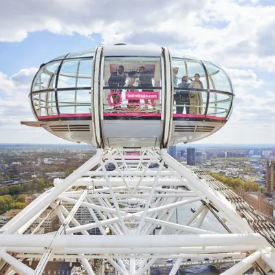 Up in the sky with The London Eye