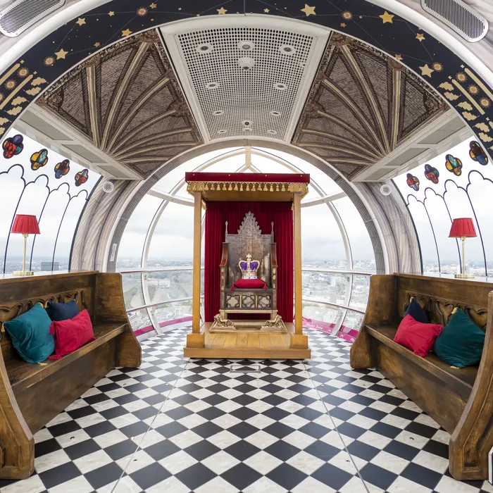 The Eye's Coronation Capsule recreates Westminster Abbey