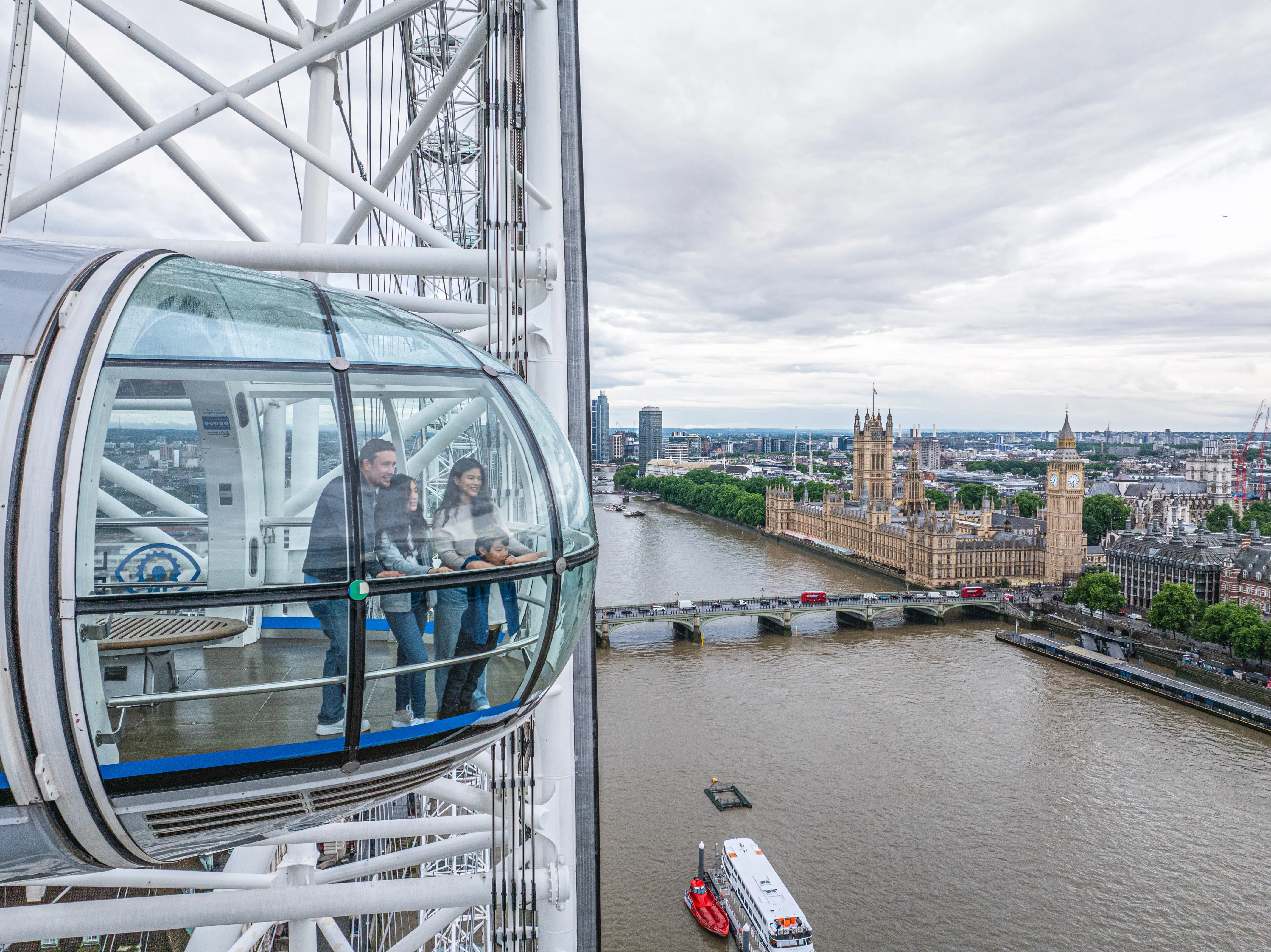 London Eye Rebrand Drone Photography 12