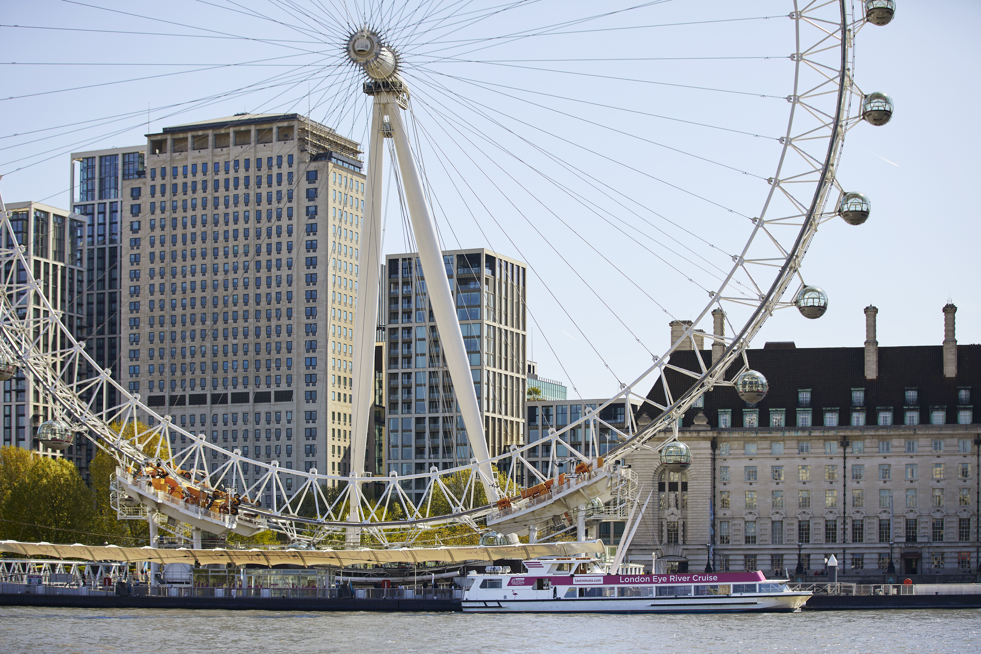 The London Eye and the River Cruise in London