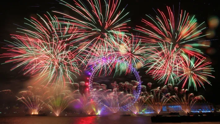 London Eye New Year's Eve
