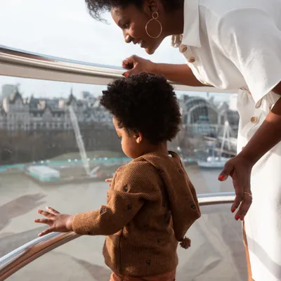 Mum And Child on London Eye