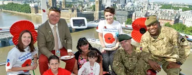 Poppy appeal on London Eye
