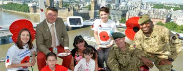 Poppy appeal on London Eye