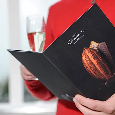 London Eye Hotel Chocolat Menu