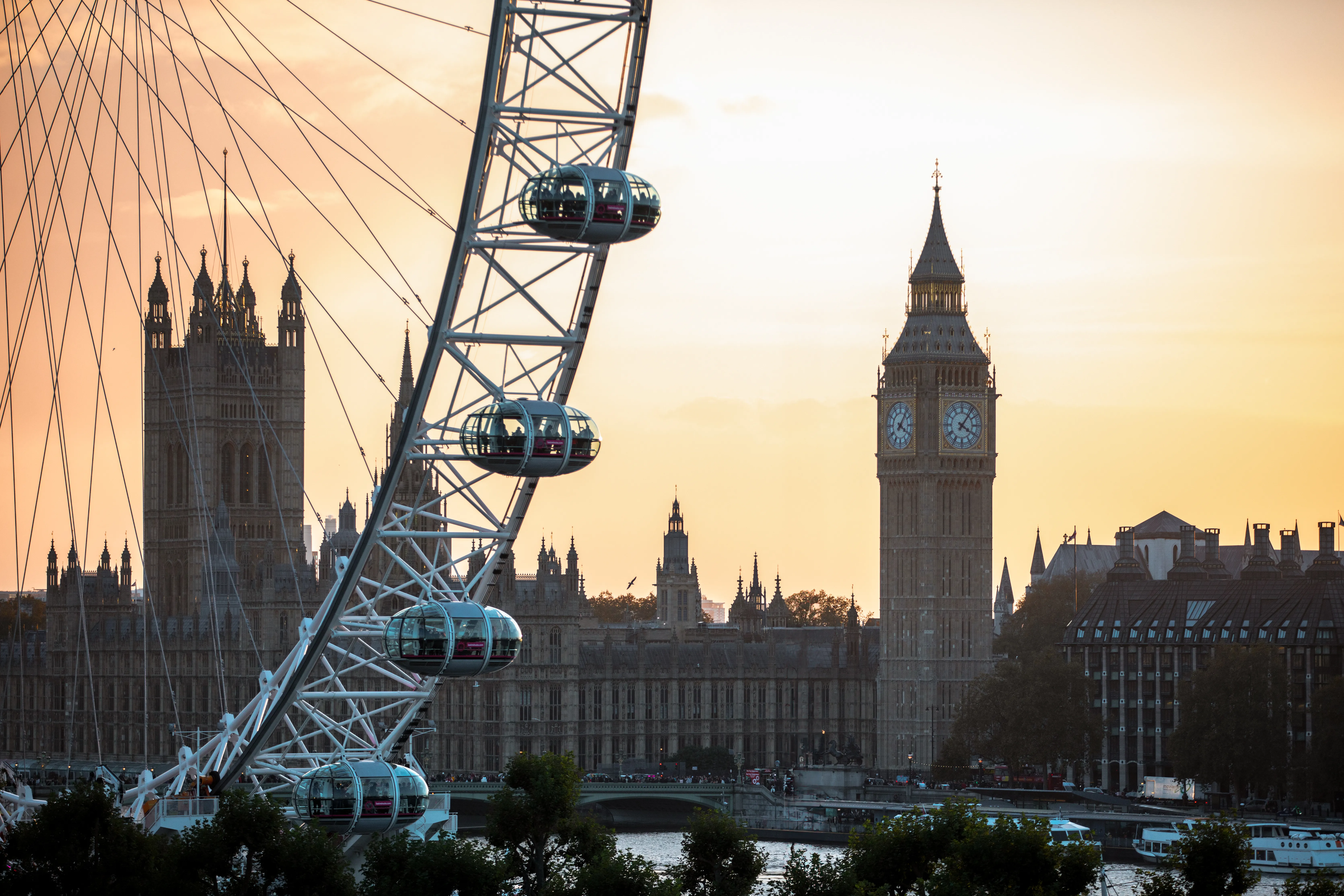 Sunset Big Ben