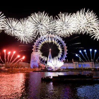 London Eye fireworks