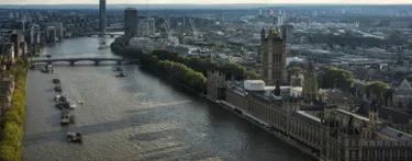 Houses of Parliaments from above