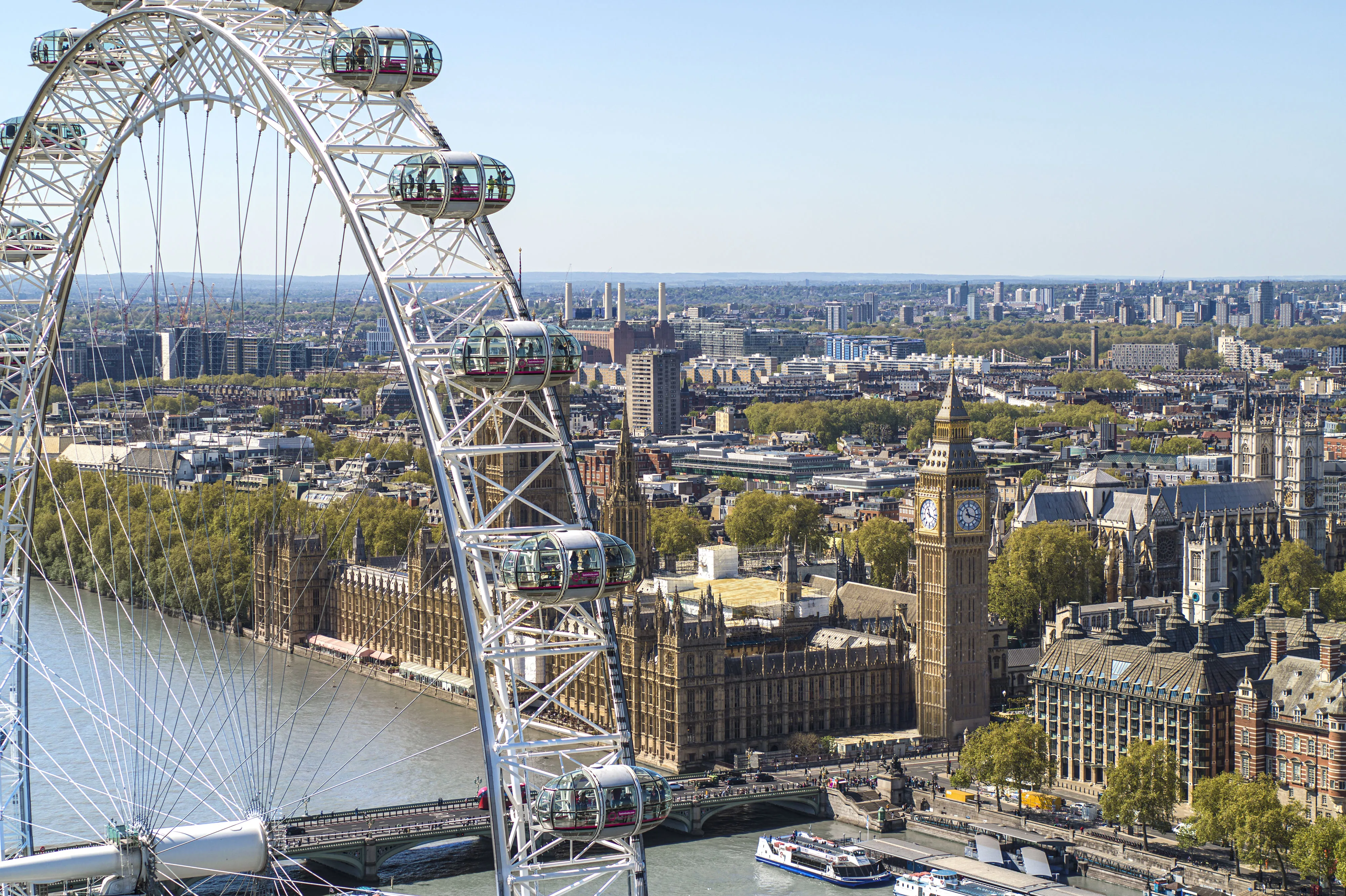 london eye wheel